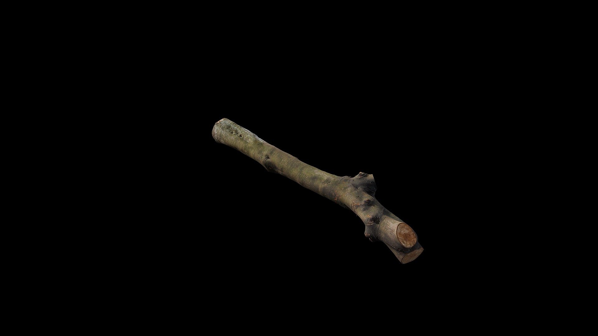 Anydrafts Log 07 Low-poly 3D model_6