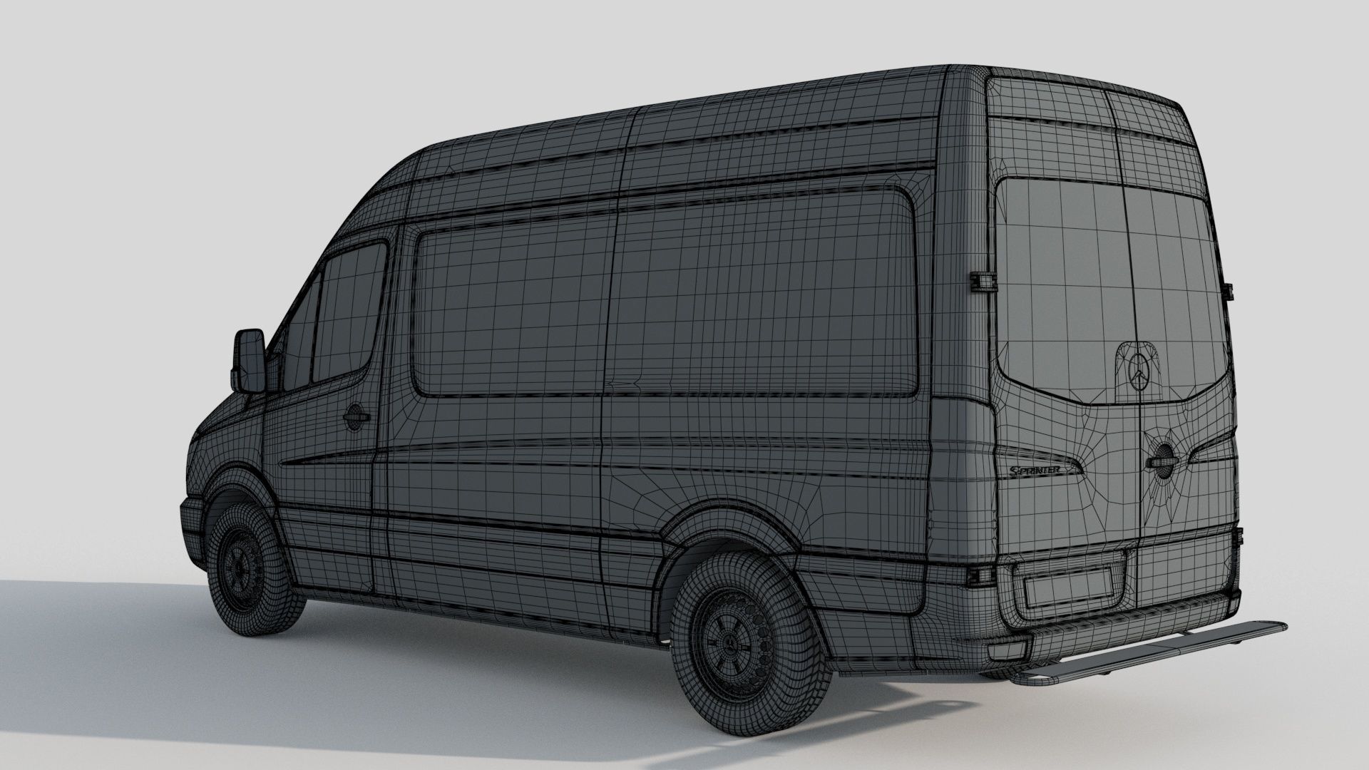 Mercedes Benz Sprinter Ambulance 3D model_12