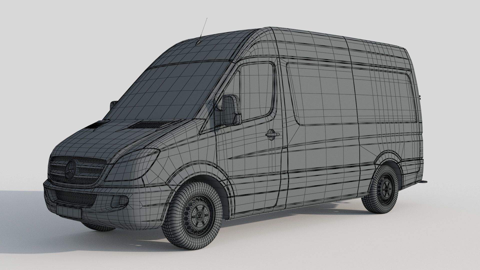 Mercedes Benz Sprinter Ambulance 3D model_10