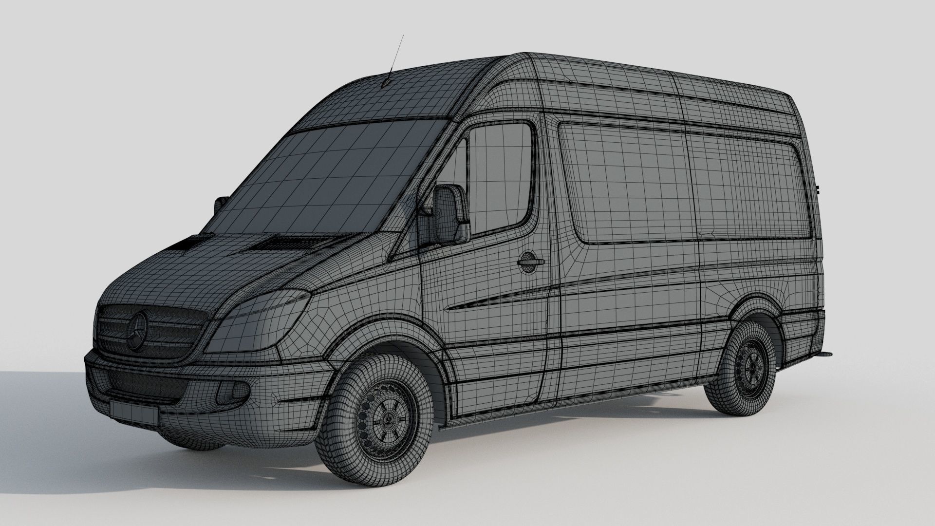 Mercedes Benz Sprinter Ambulance 3D model_11