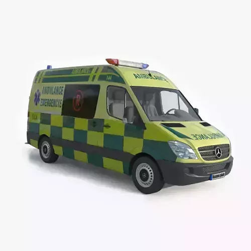 Mercedes Benz Sprinter Ambulance 3D model