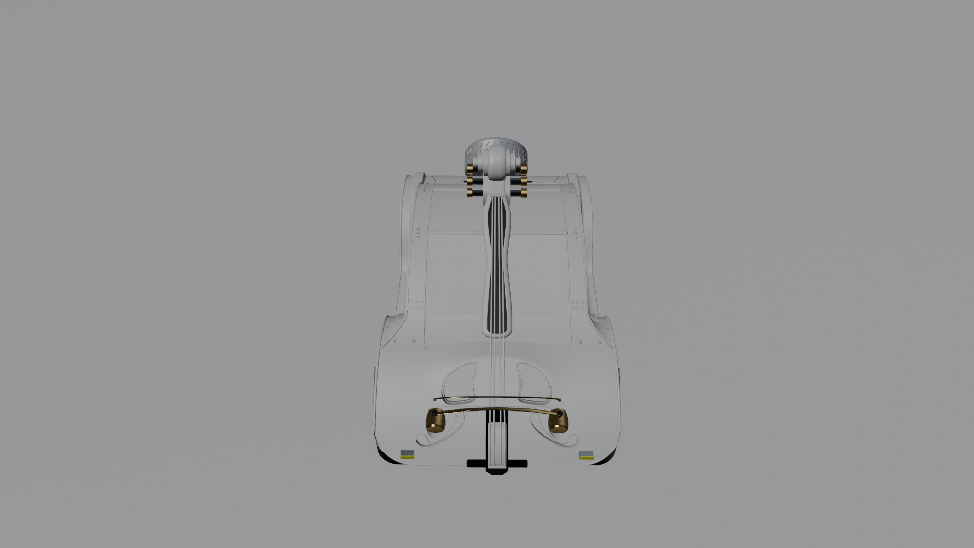 Violin car 3D model_12