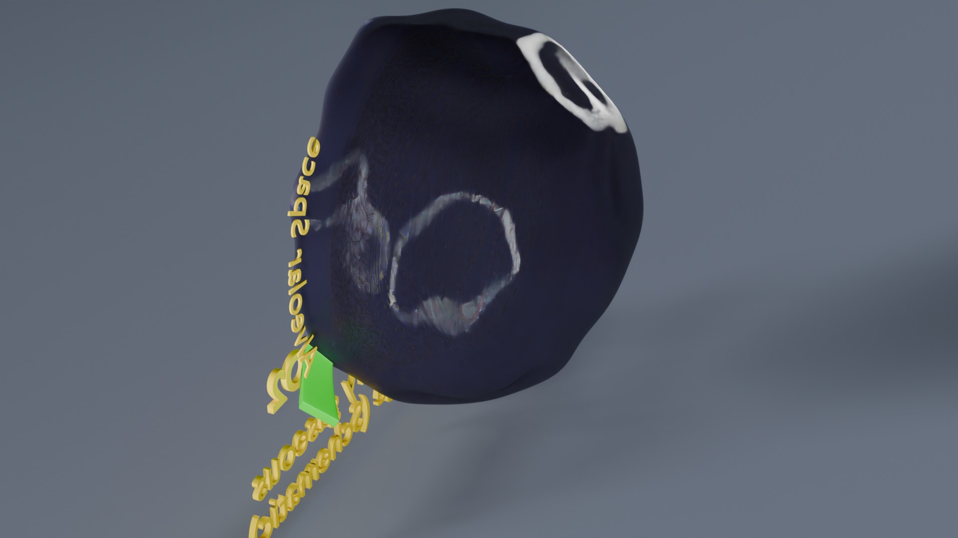 Respiratory Lung Gas Exchange Schematic Low-poly 3D model_49