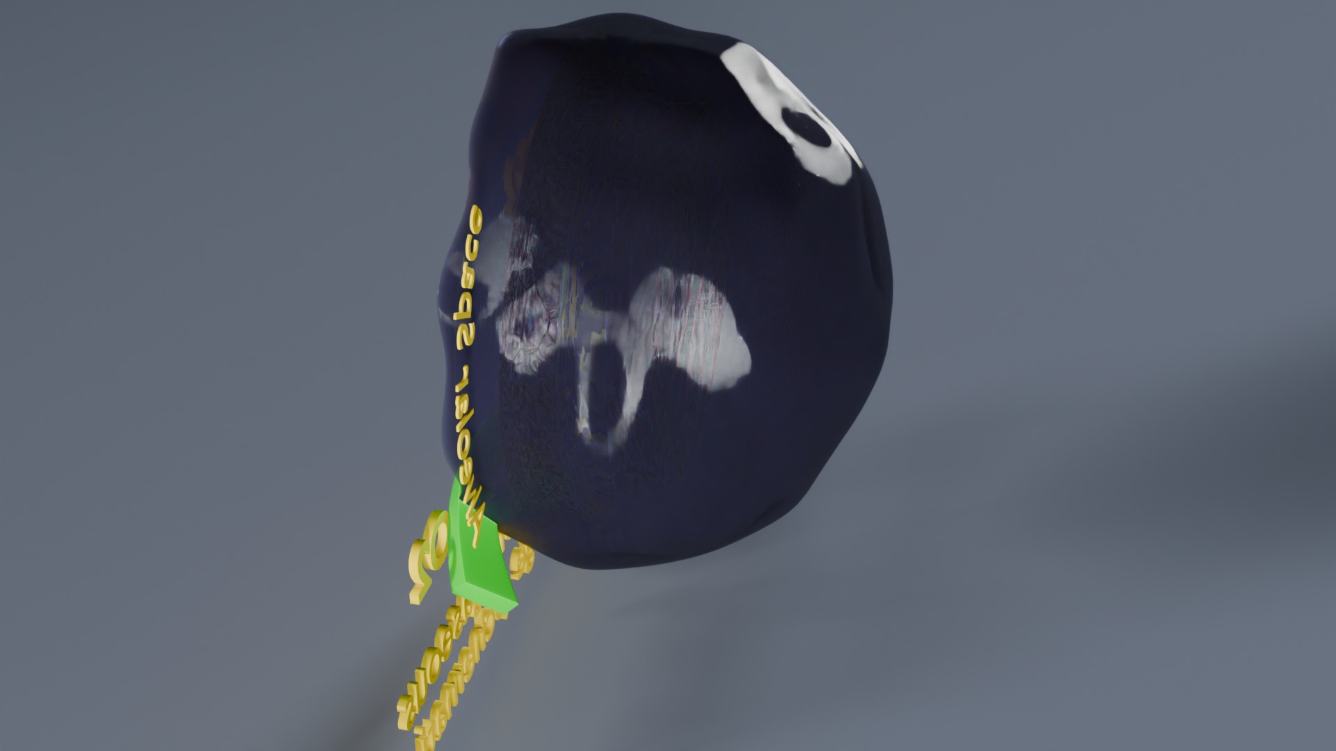 Respiratory Lung Gas Exchange Schematic Low-poly 3D model_50