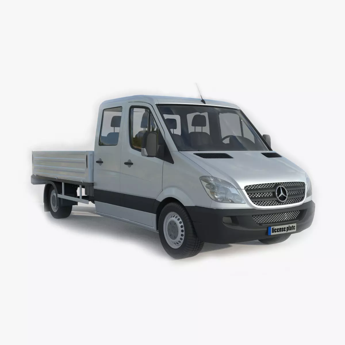 Mercedes Benz Sprinter Double Cab Pickup 3D model