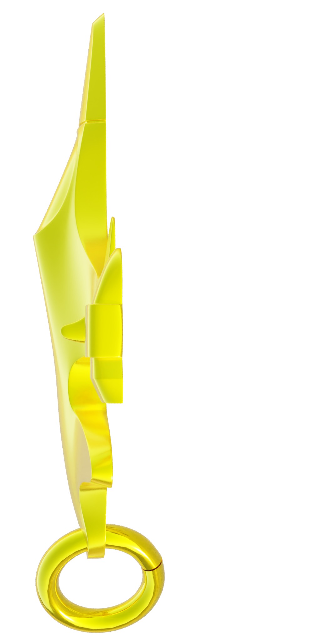 Sukhoi Su-35S Fighter jet gold pendant 3D print models 3D print model_15