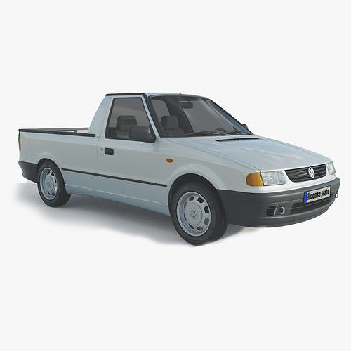 Volkswagen Caddy Pickup MK2 3D model