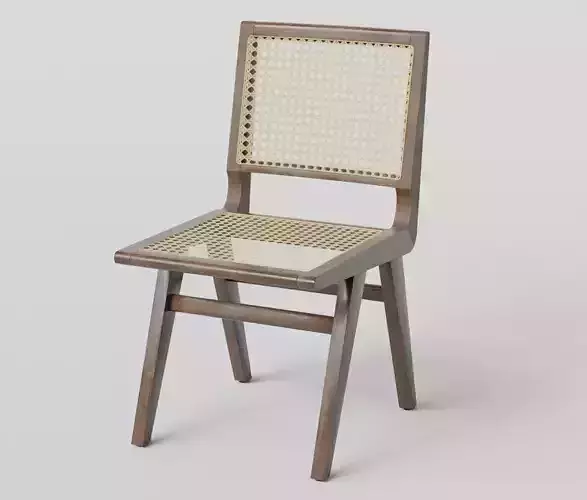 Atticus cane chair- AR-VR 3D model