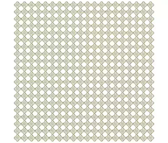 Rattan cane 3D pattern