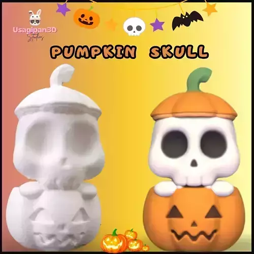 Pumpkin Skull