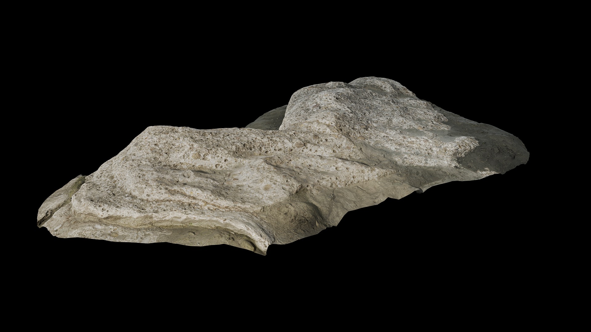 Anydrafts Riverway Rock 61 Low-poly 3D model_7