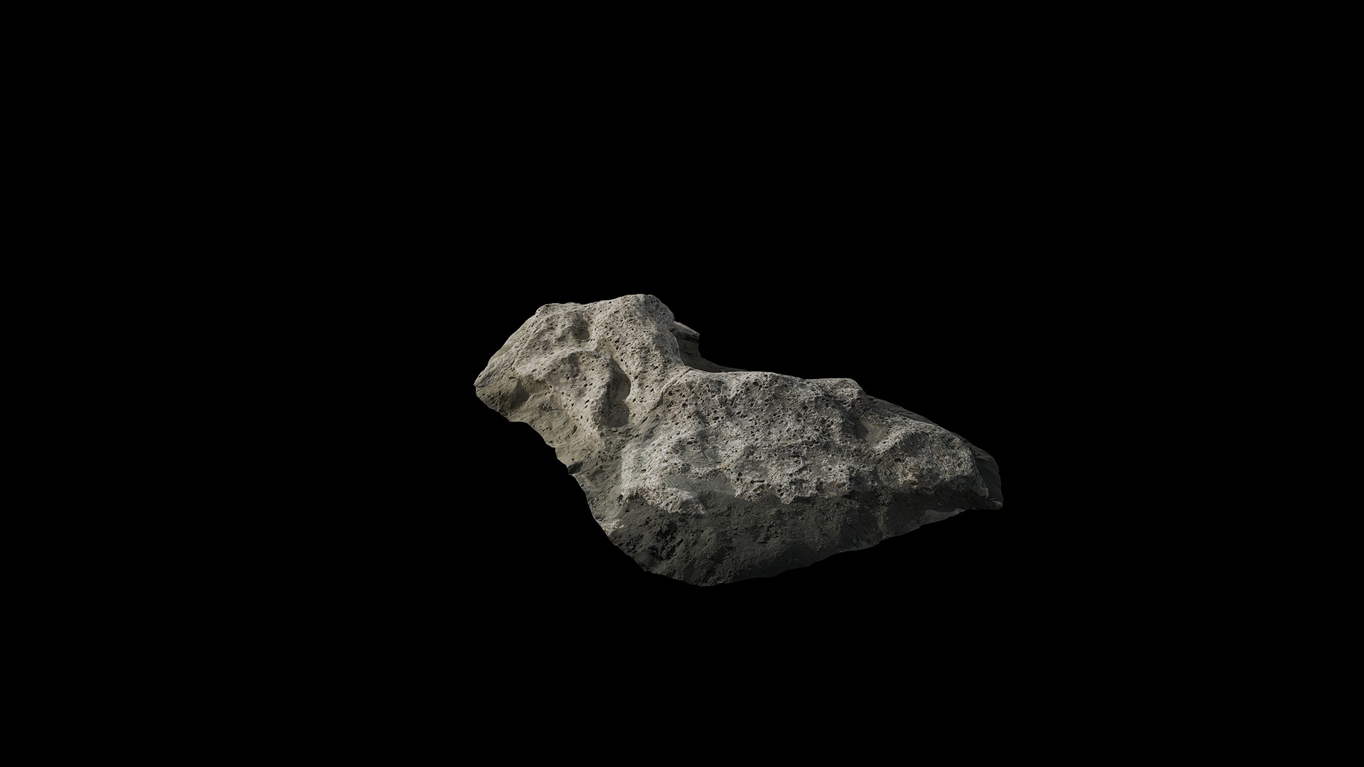 Anydrafts Riverway Rock 61 Low-poly 3D model_6
