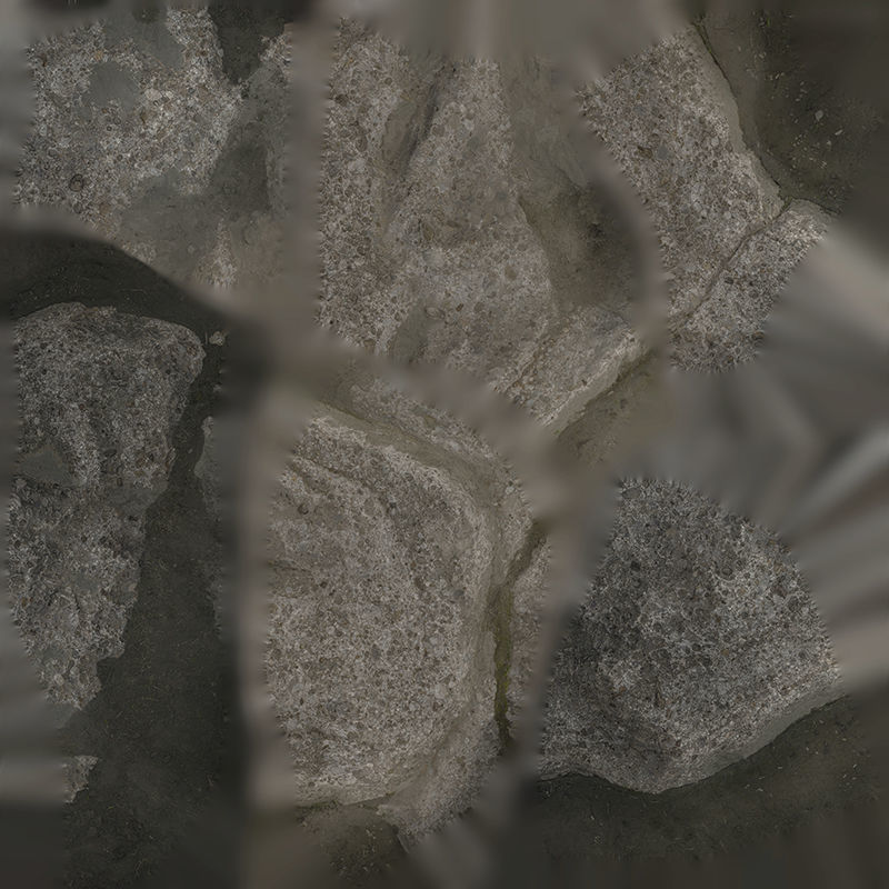 Anydrafts Riverway Rock 61 Low-poly 3D model_8