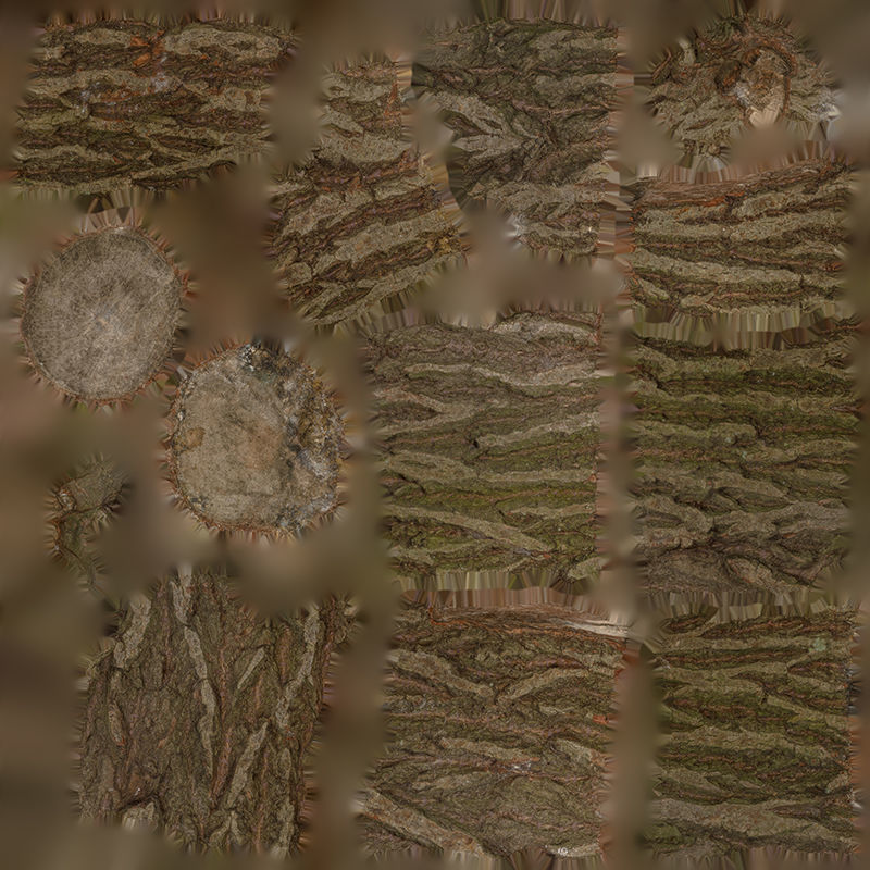 Anydrafts Log 17 Low-poly 3D model_1