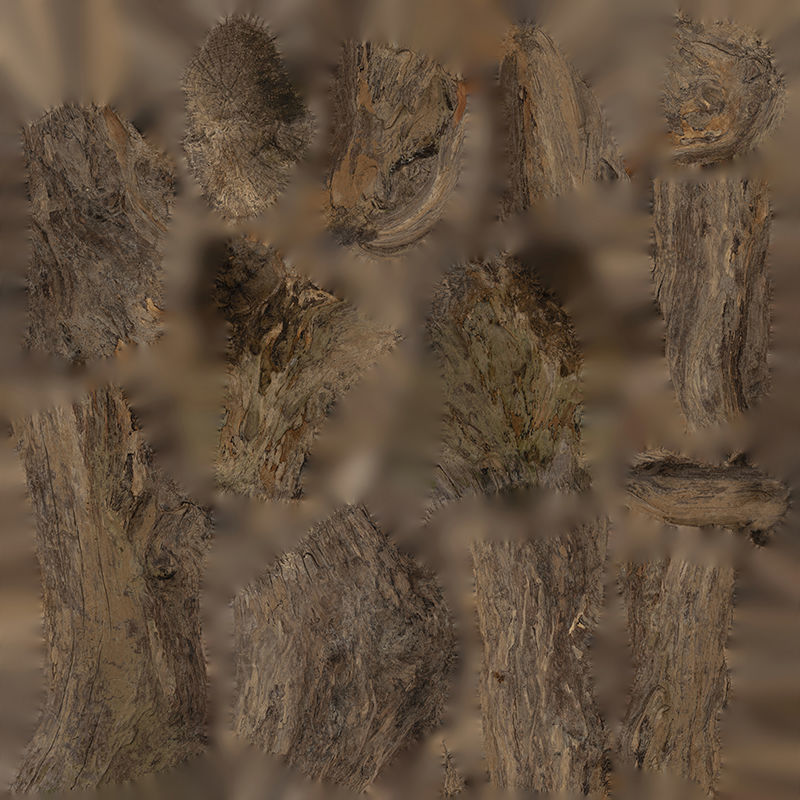 Anydrafts Log 21 Low-poly 3D model_1