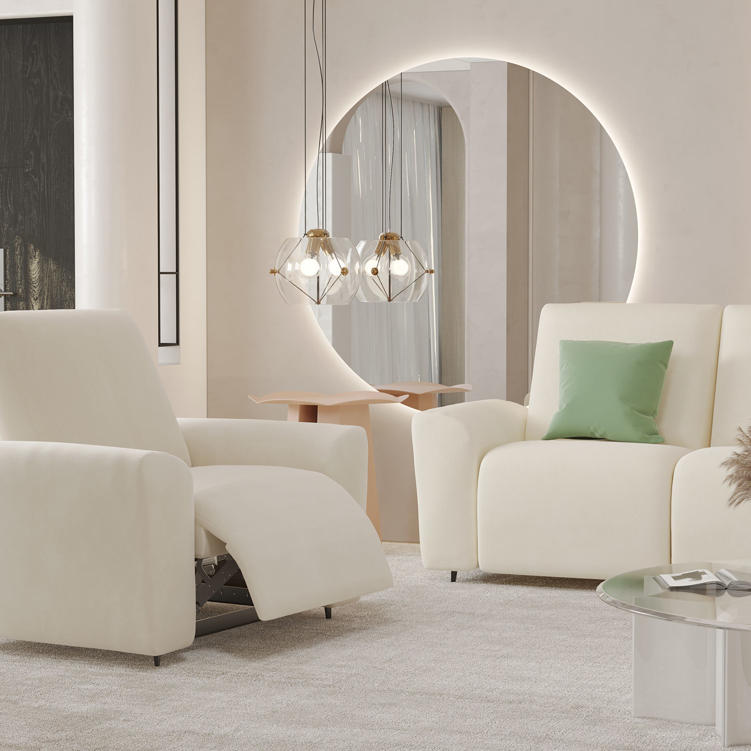 French residential indoor 3D model_4