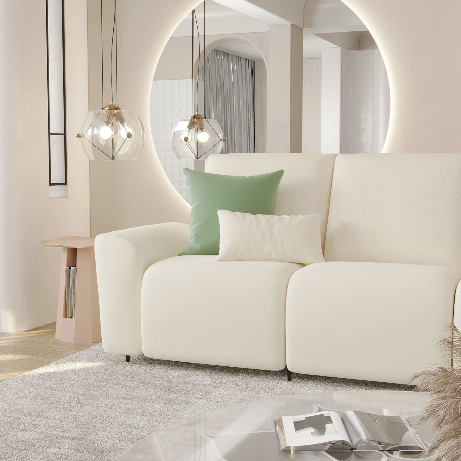 French residential indoor 3D model_2