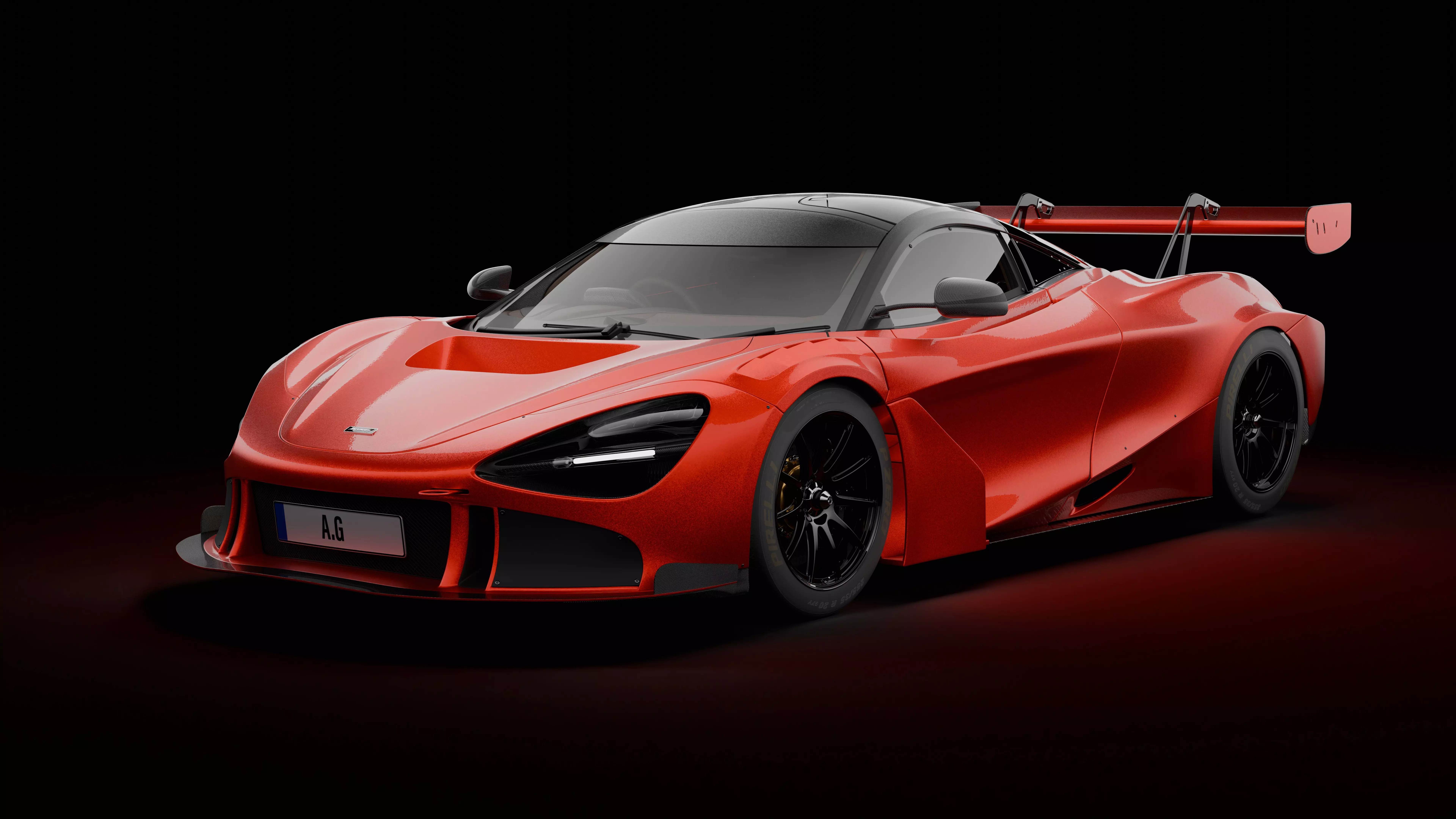 Mclaren 720S GT3 3D model