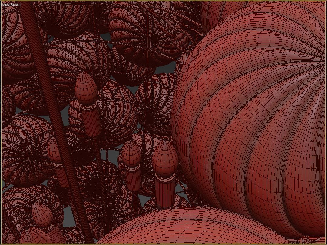 RH Talia Entry Chandelier 3D model_24