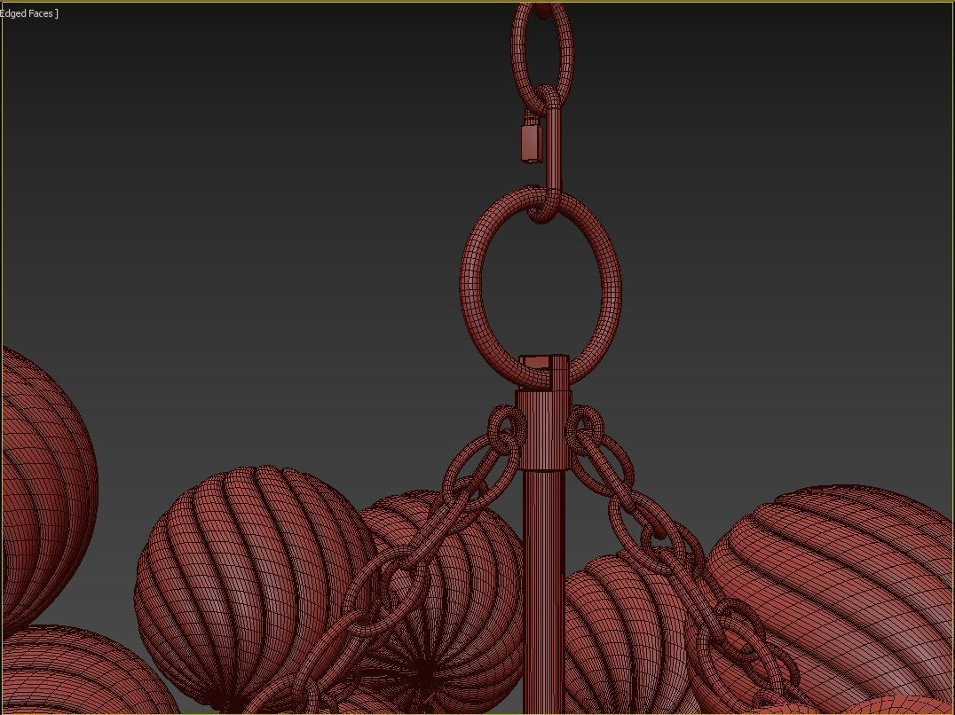 RH Talia Entry Chandelier 3D model_20