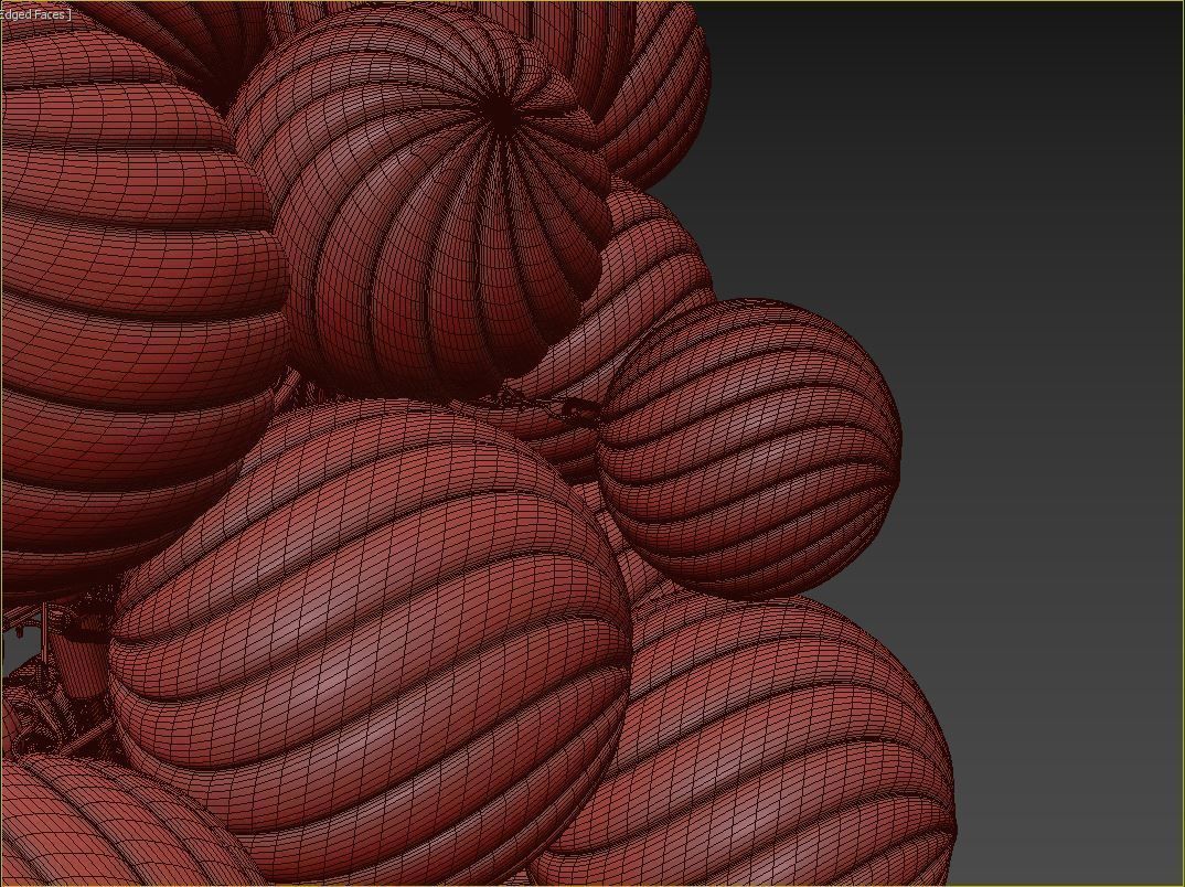 RH Talia Entry Chandelier 3D model_22