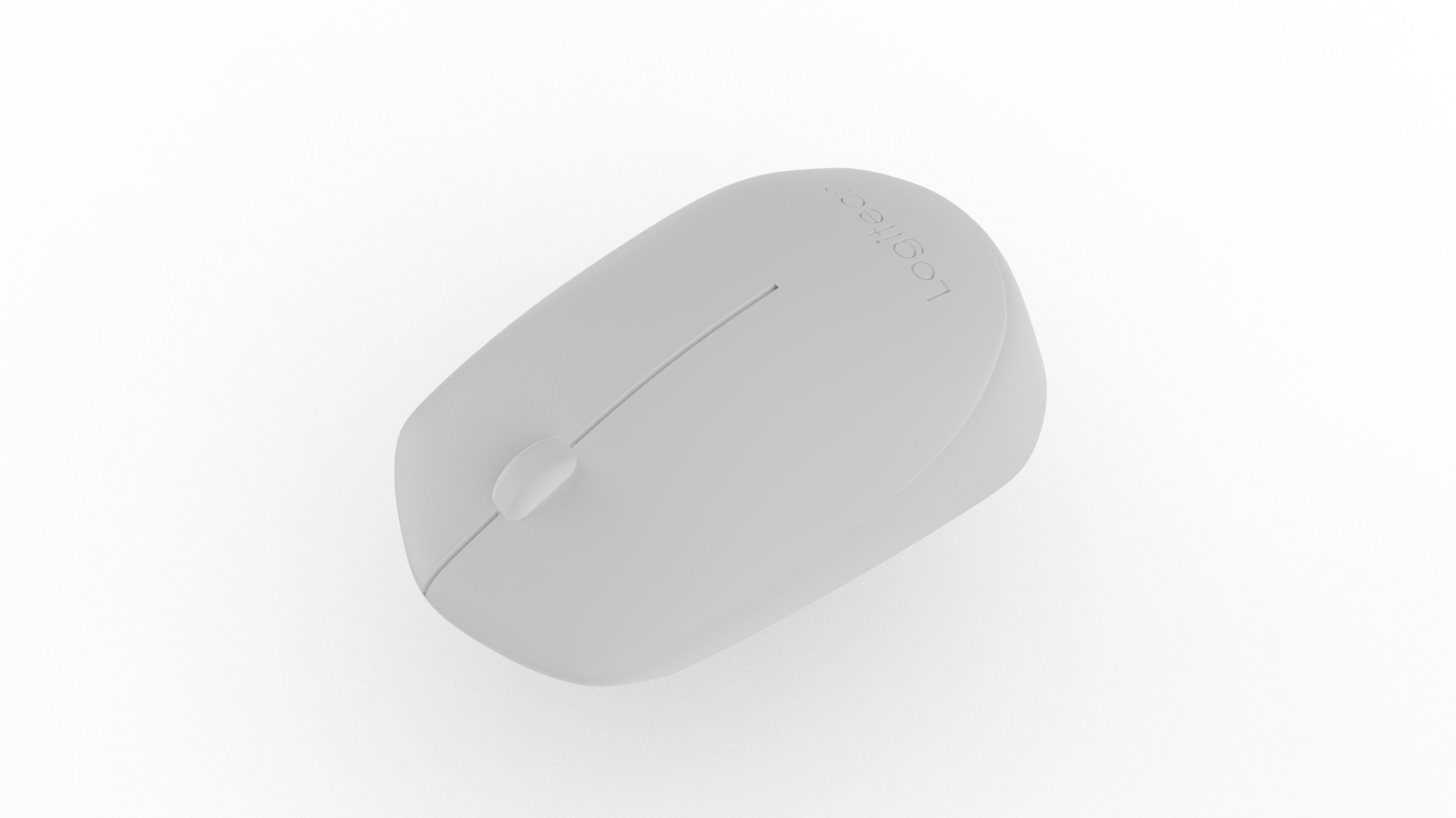 Logitech Mouse 3D print model_9