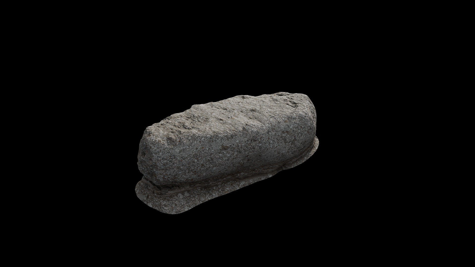 Anydrafts Riverway Rock 62 Low-poly 3D model_1