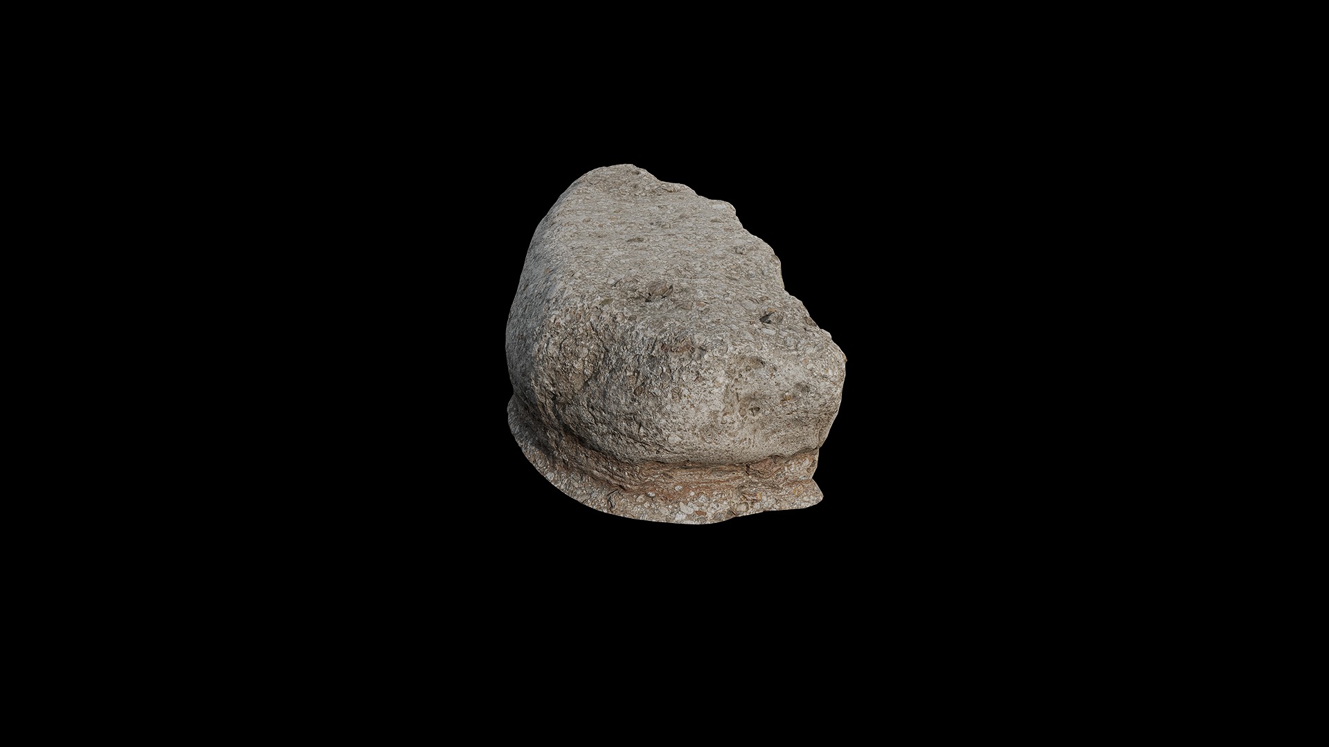 Anydrafts Riverway Rock 62 Low-poly 3D model_3