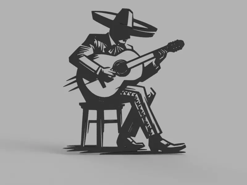 Musical Theme Wall Decor Collection 3D print model_0