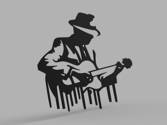 Musical Theme Wall Decor Collection 3D print model_3