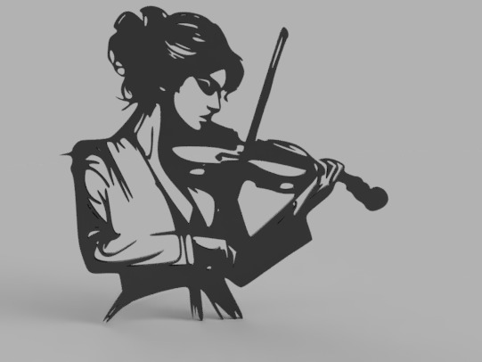 Musical Theme Wall Decor Collection 3D print model_7