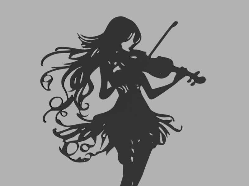 Musical Theme Wall Decor Collection 3D print model_12