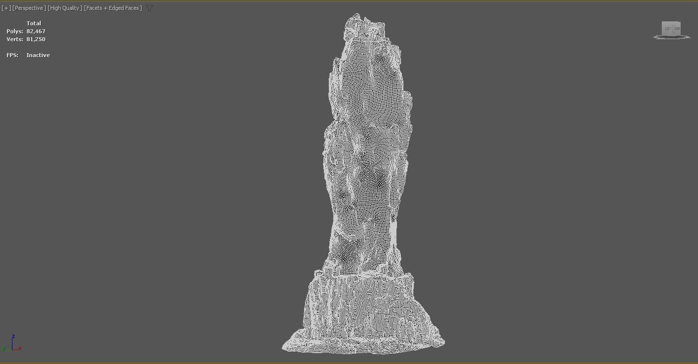 Rock Mountain A1 3D model_6