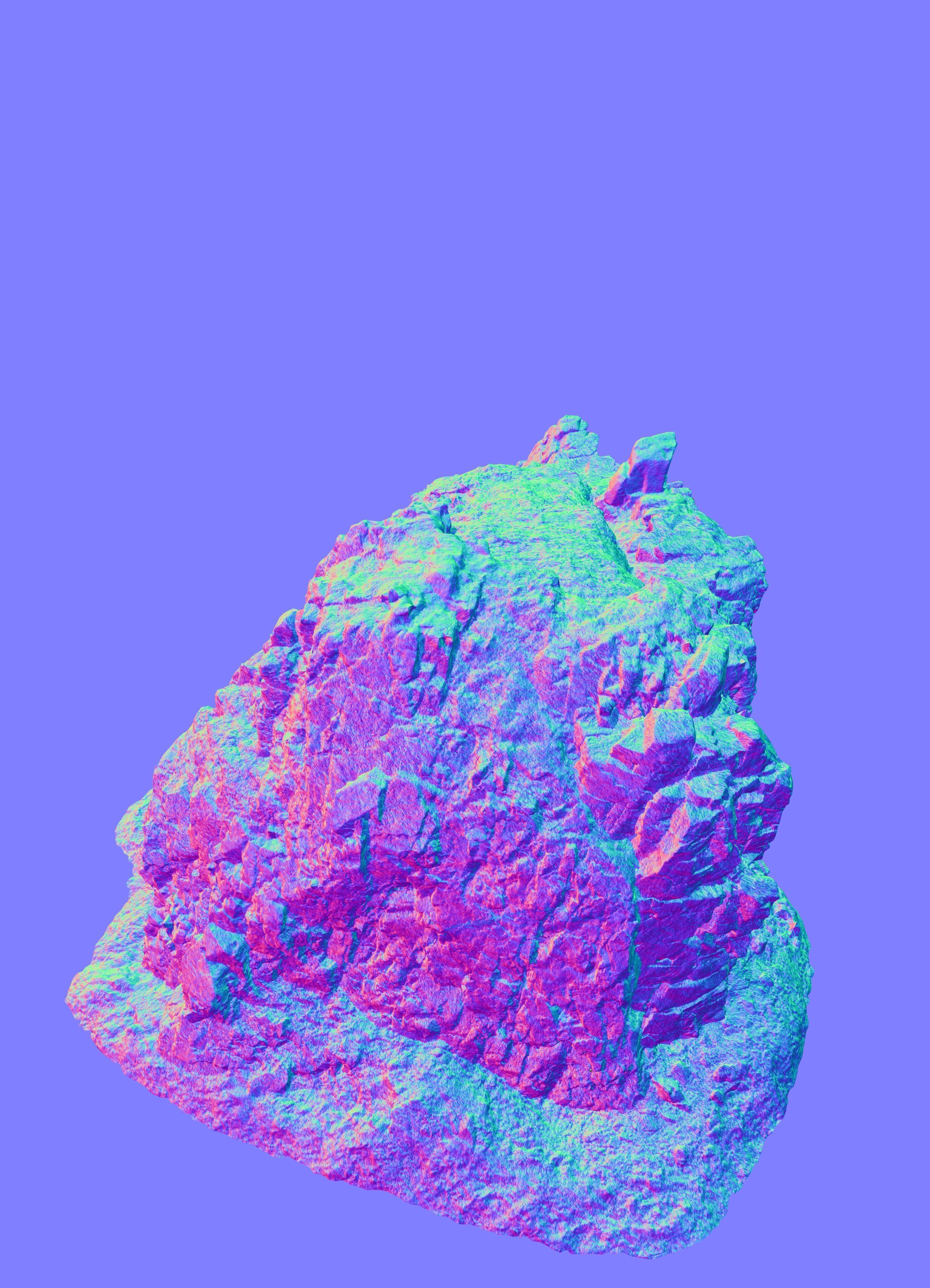 Rock Mountain A1 3D model_17
