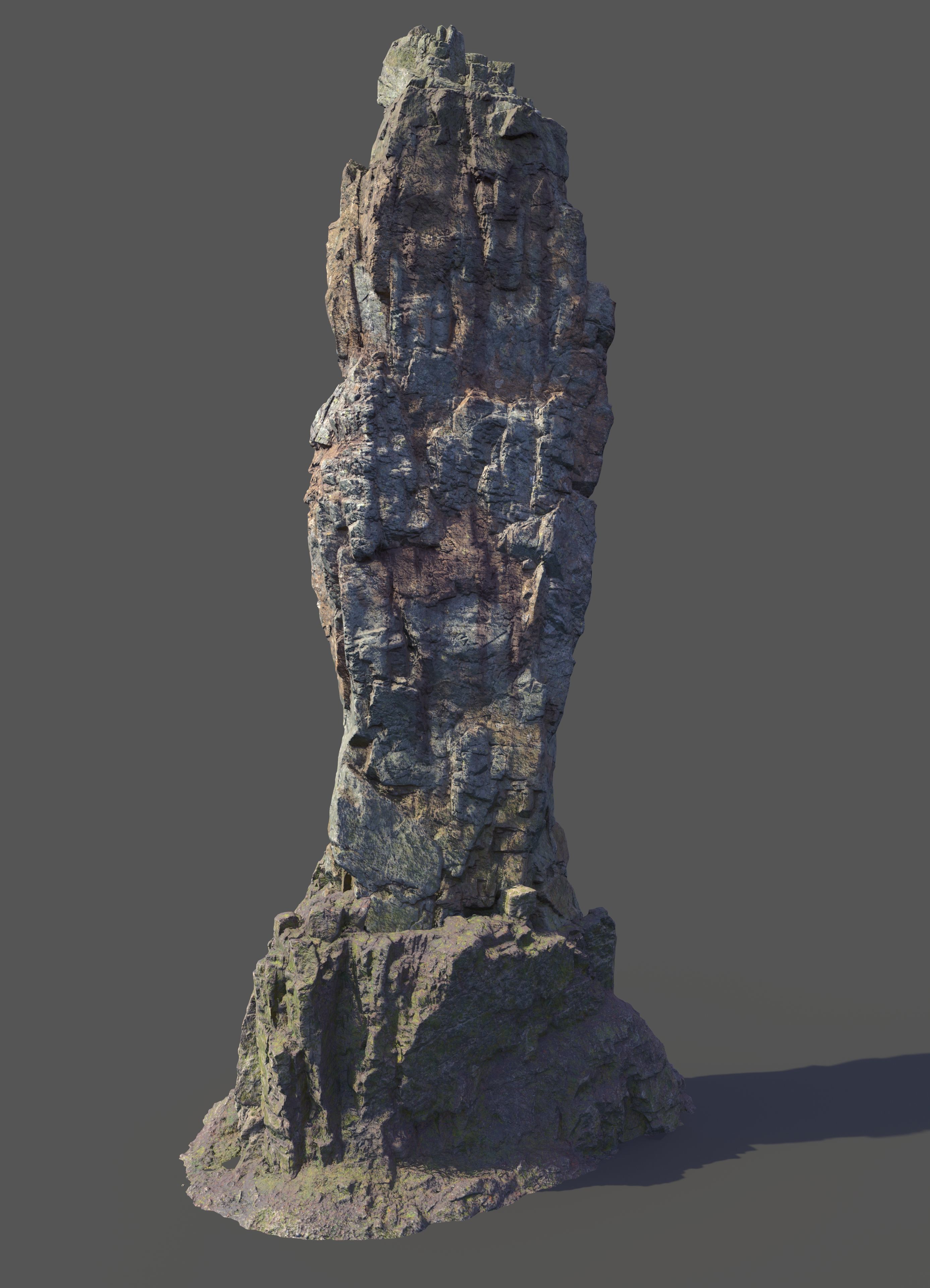 Rock Mountain A1 3D model_2