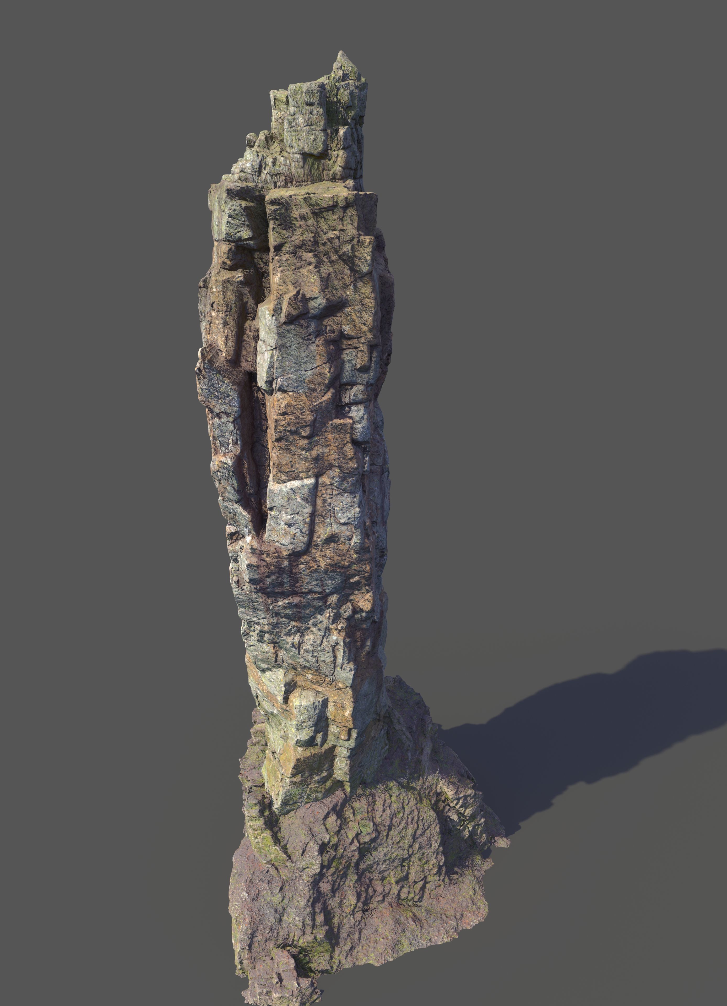 Rock Mountain A1 3D model_1