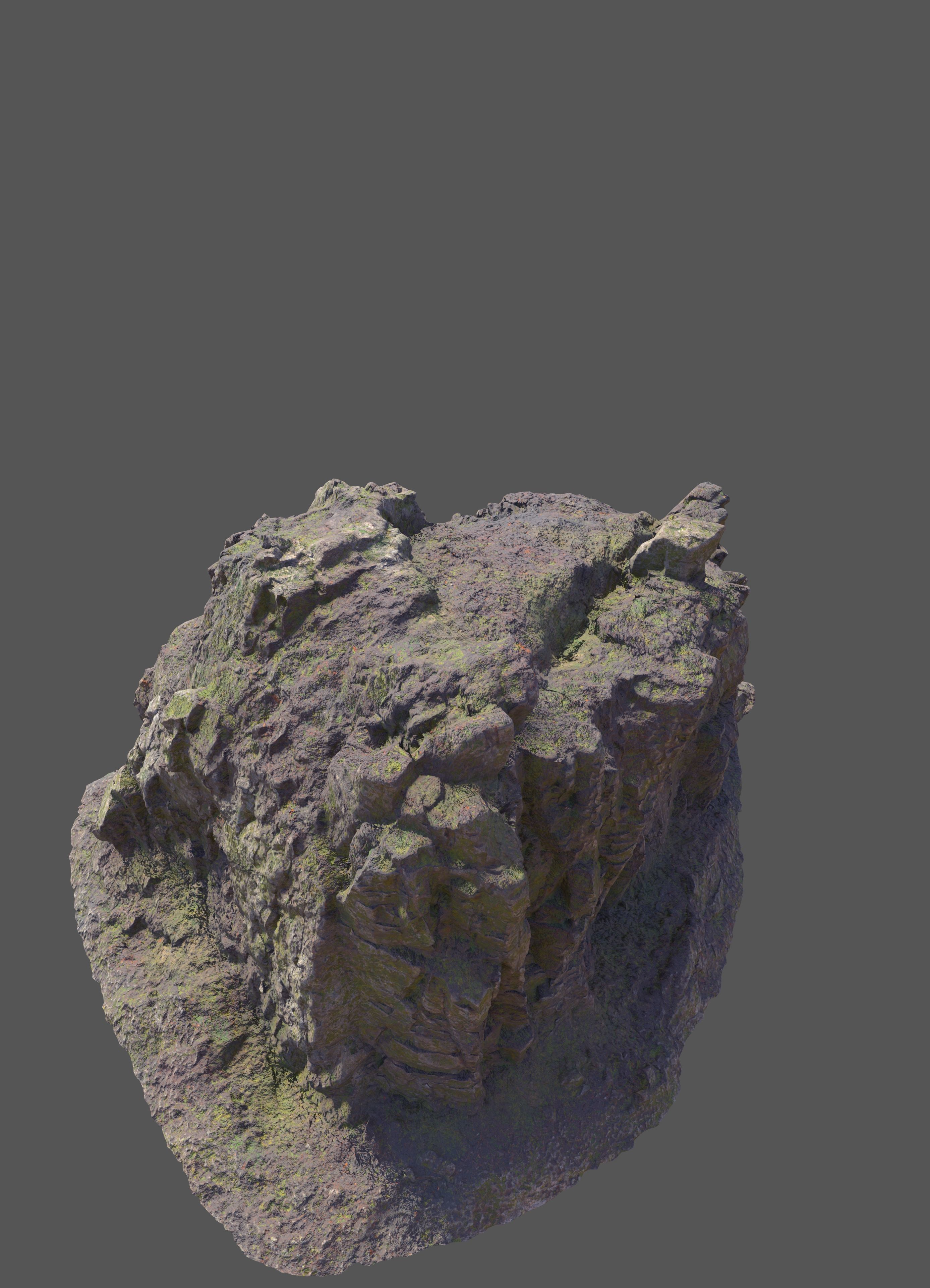Rock Mountain A1 3D model_16