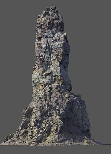 Rock Mountain A1 3D model