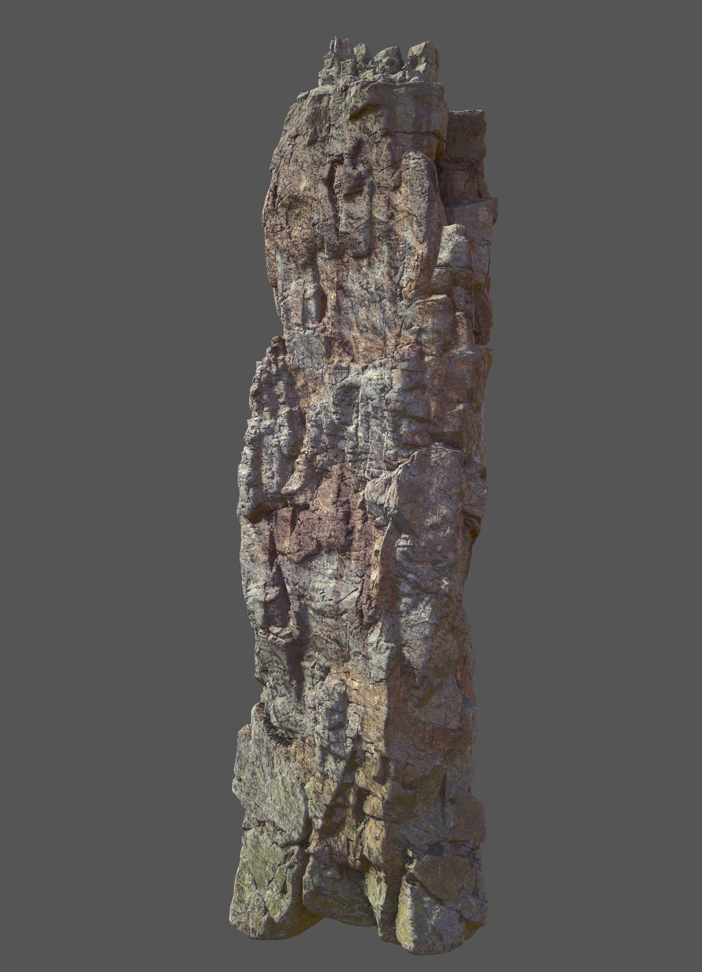 Rock Mountain A1 3D model_9