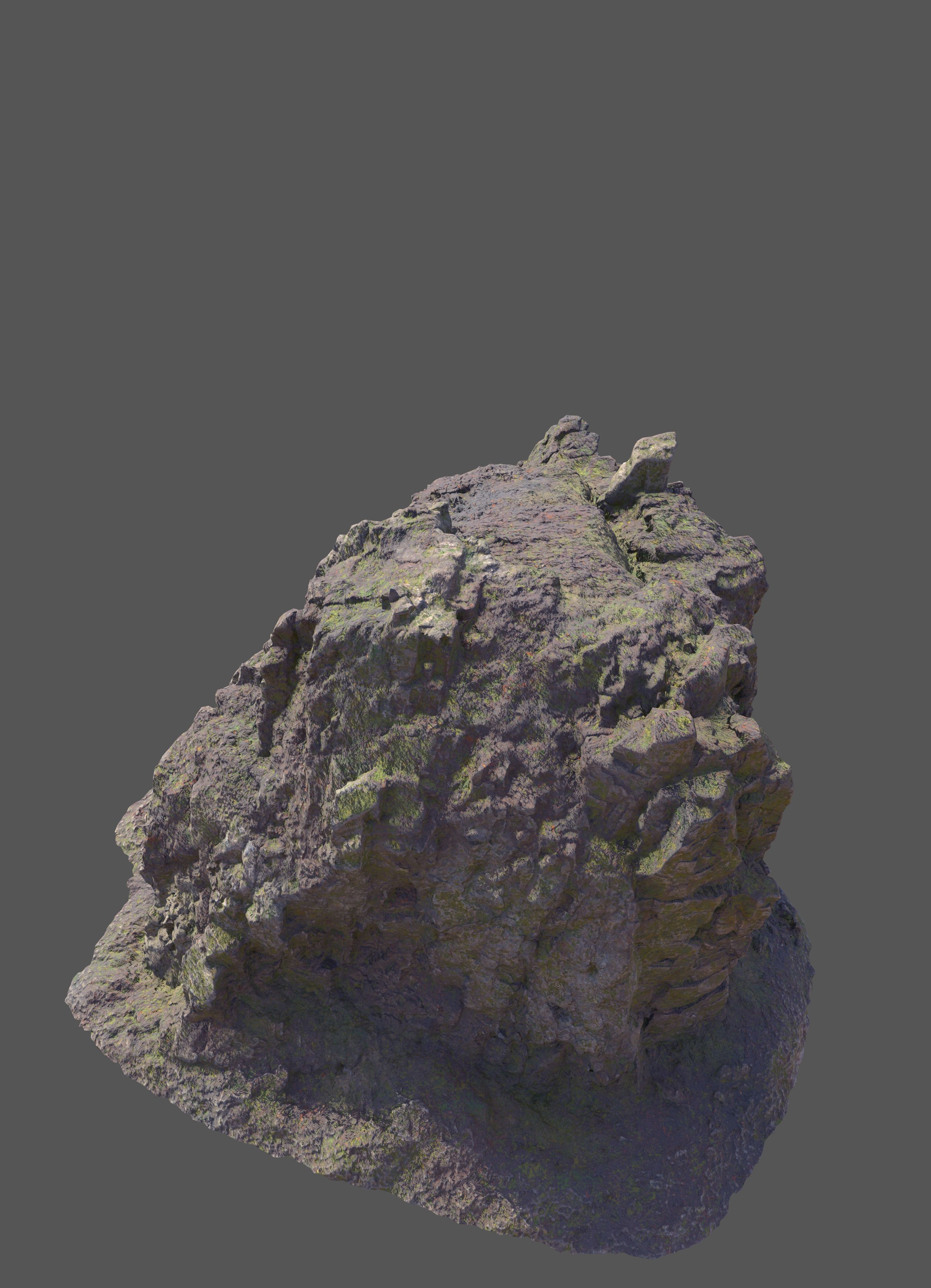 Rock Mountain A1 3D model_14