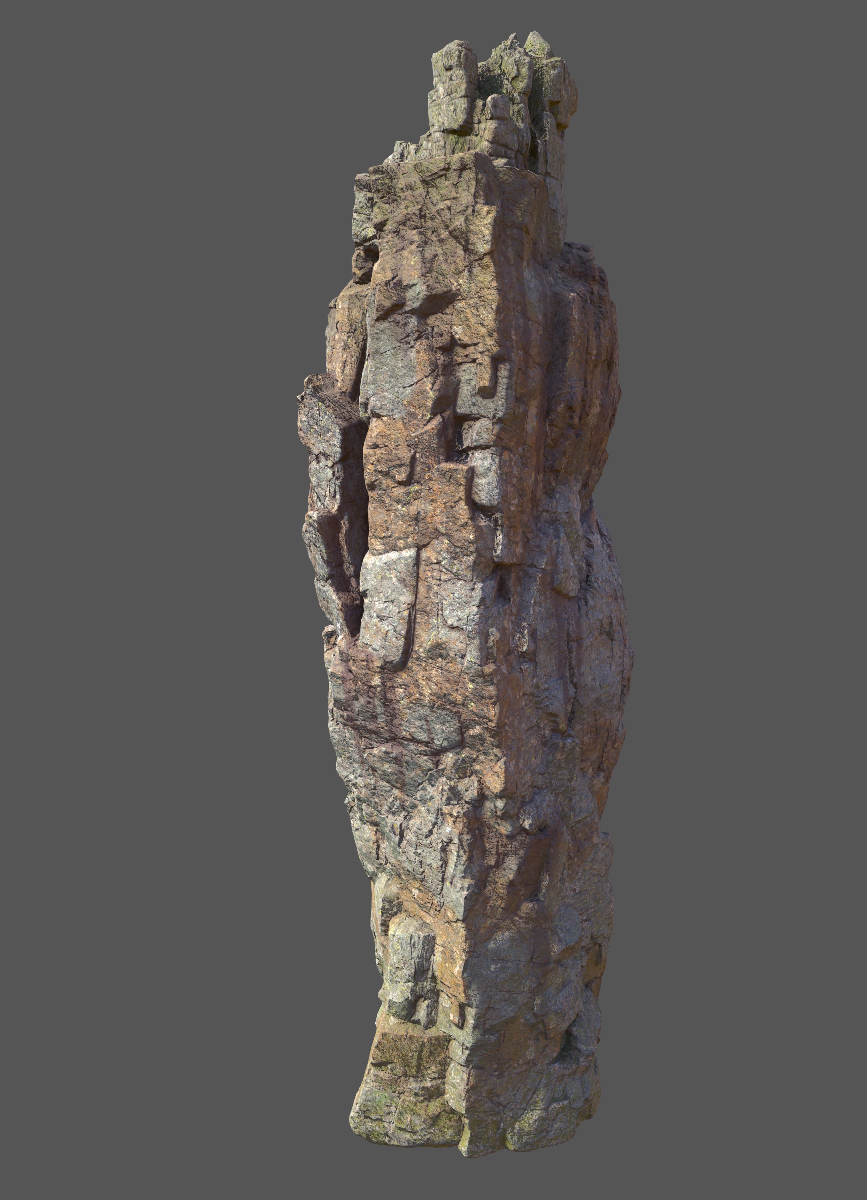 Rock Mountain A1 3D model_8