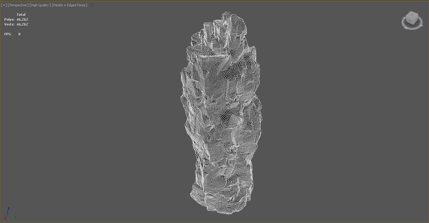 Rock Mountain A1 3D model_13