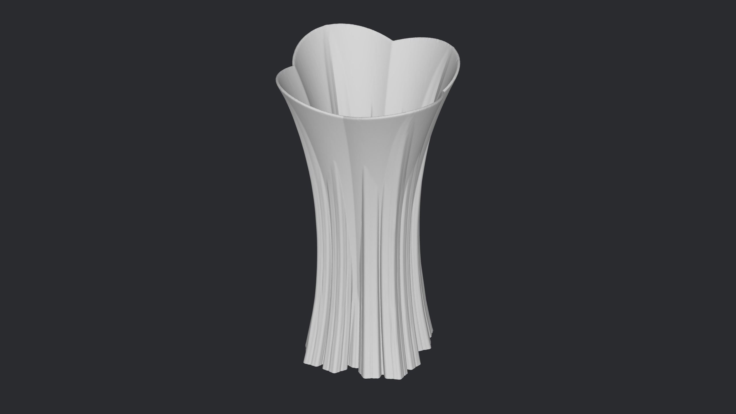 Vase 2132 3D print model_3