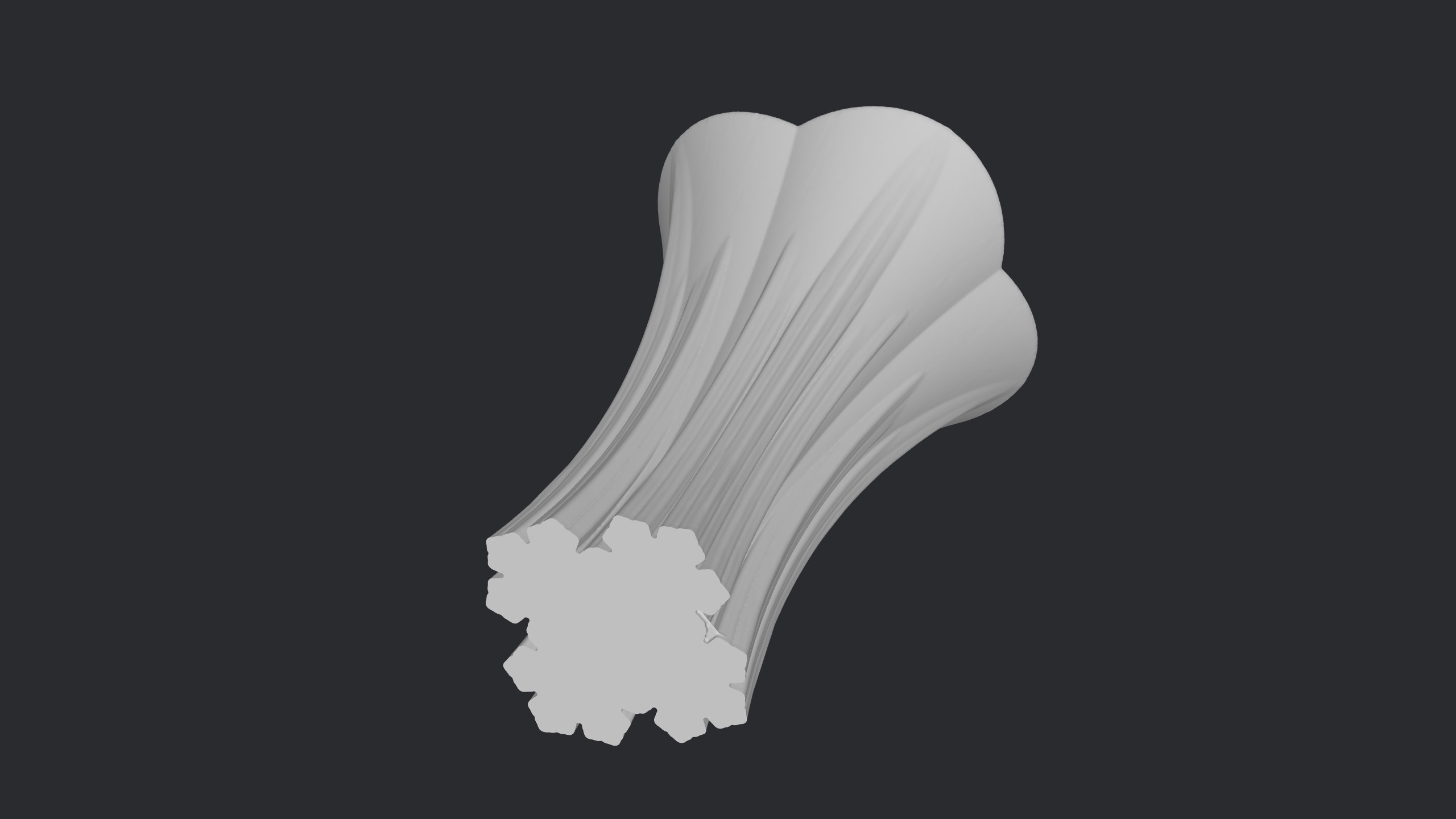 Vase 2132 3D print model_2