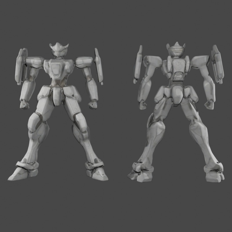 Guardian Mech 3D model Free 3D model_3