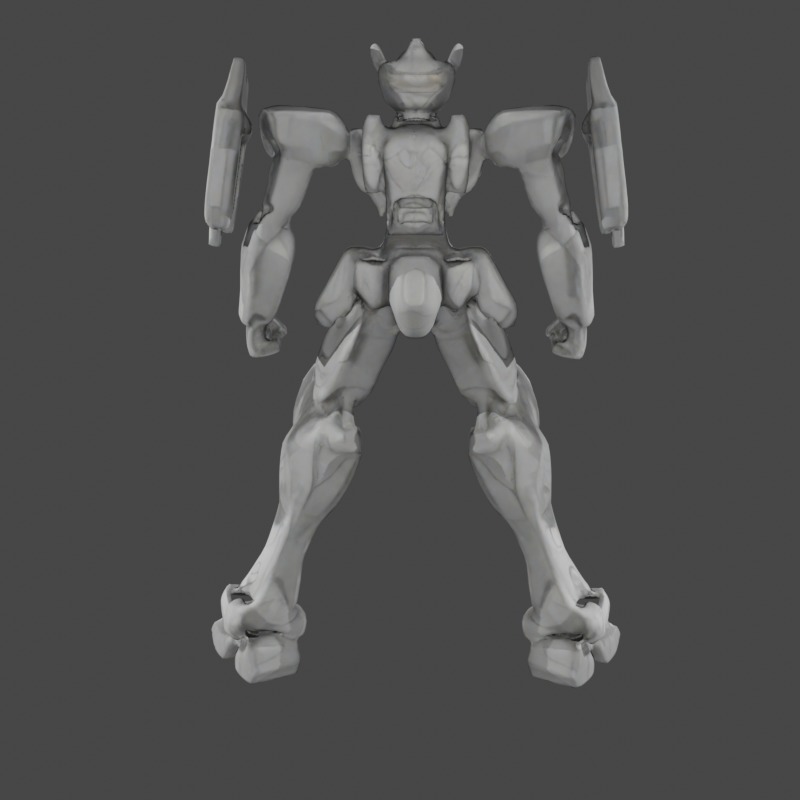 Guardian Mech 3D model Free 3D model_2