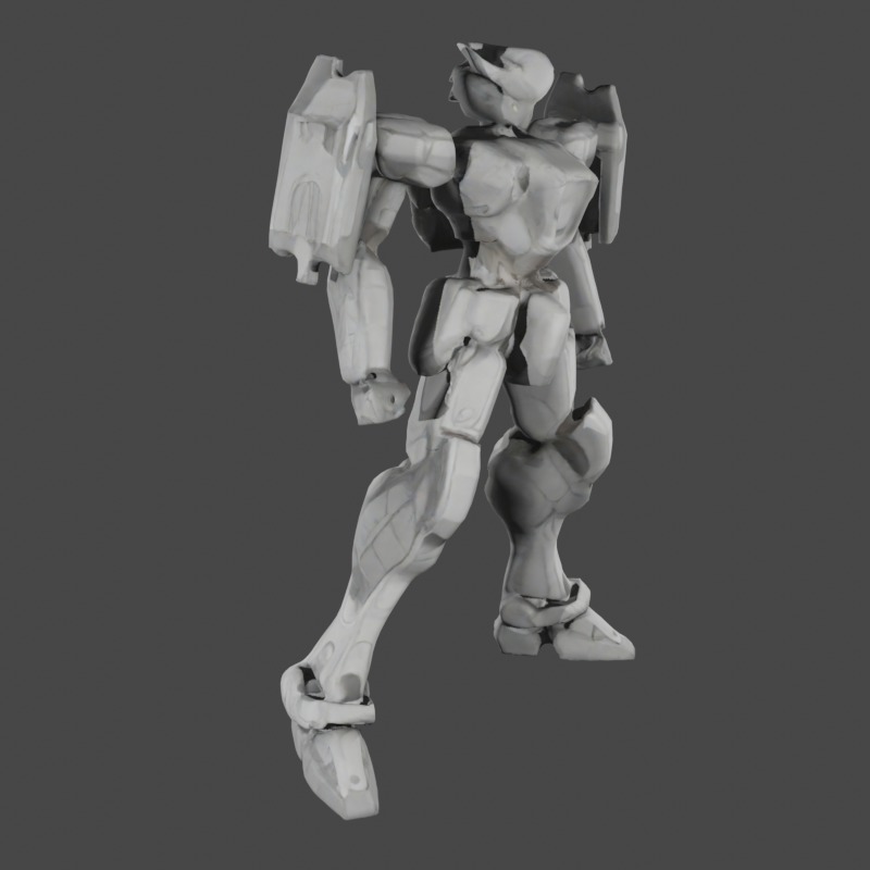 Guardian Mech 3D model Free 3D model_1
