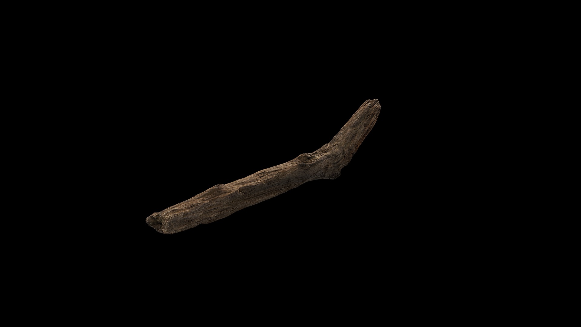 Anydrafts Log 30 Low-poly 3D model_2