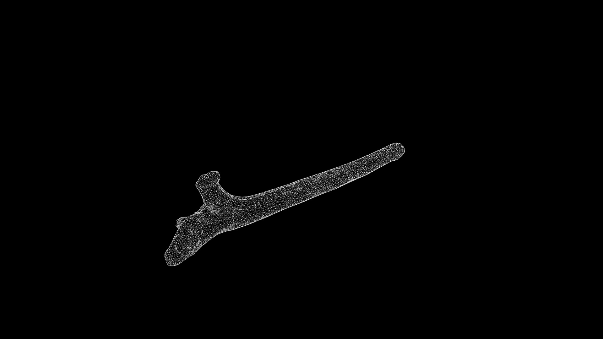 Anydrafts Log 31 Low-poly 3D model_3