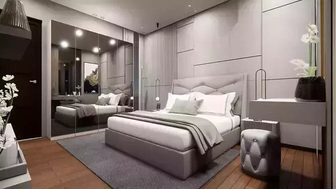 Modern Bedroom 